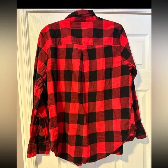 SO Juniors Cozy Plaid Flannel Size XL - Picture 5 of 5